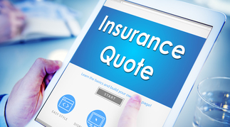 Insurance Quote graphic on tablet screen - Free Insurance Quotes - Alliance Insurance Group